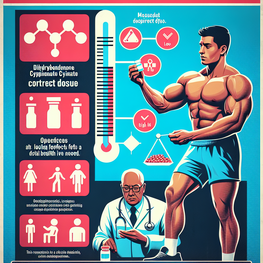 Importance of correct dosage of dihydroboldenone cypionate for athletes