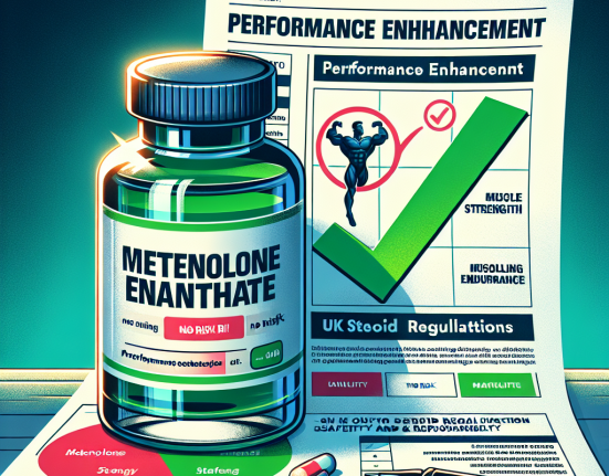 Injectable metenolone enanthate: performance enhancement without risks