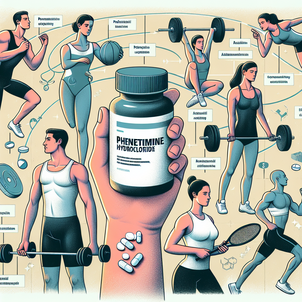 Legal use of phentermine hydrochloride in athletes' weight loss programs