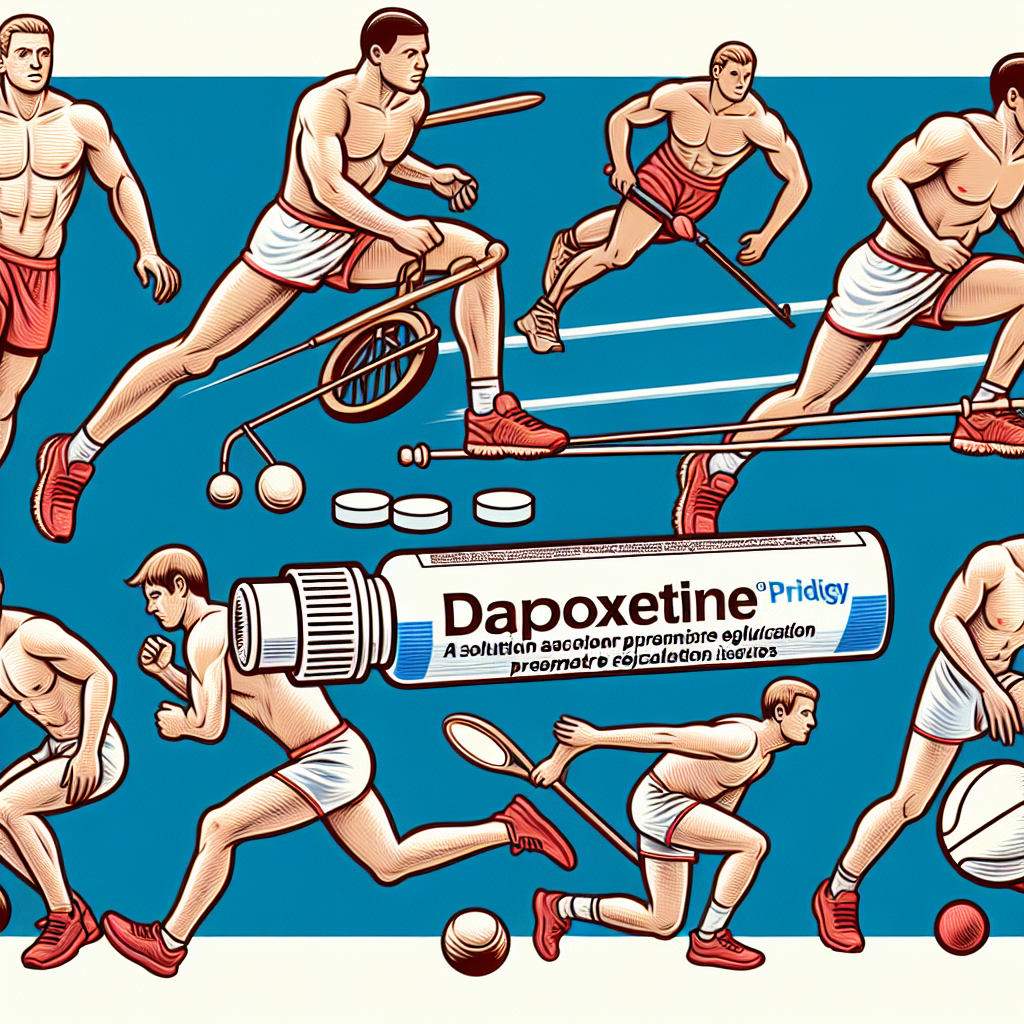 Dapoxetine (priligy) as a solution for premature ejaculation issues in athletes