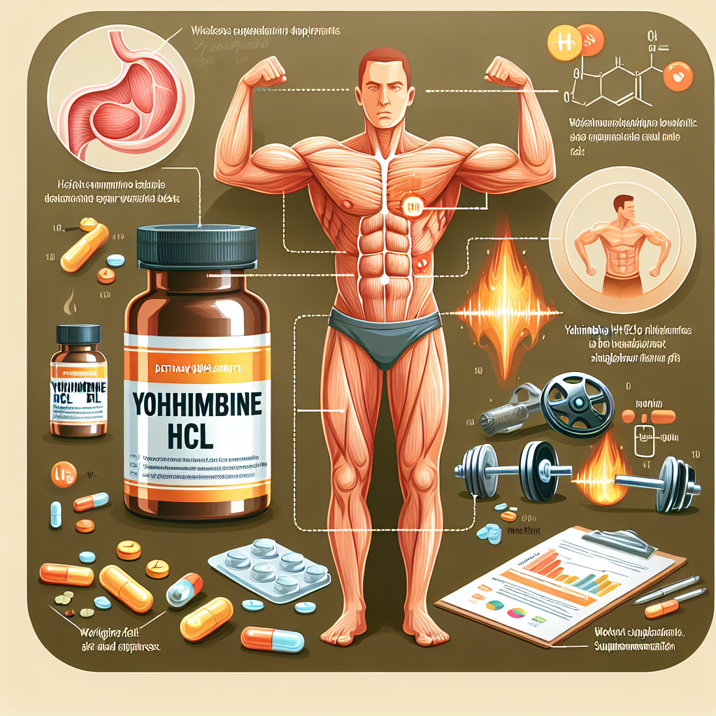 Yohimbine hcl role in weight loss and fitness