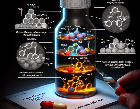 Solubility profile of oxymetholone compresse