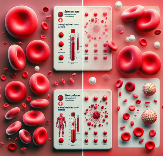 Complete blood count changes with stenbolone